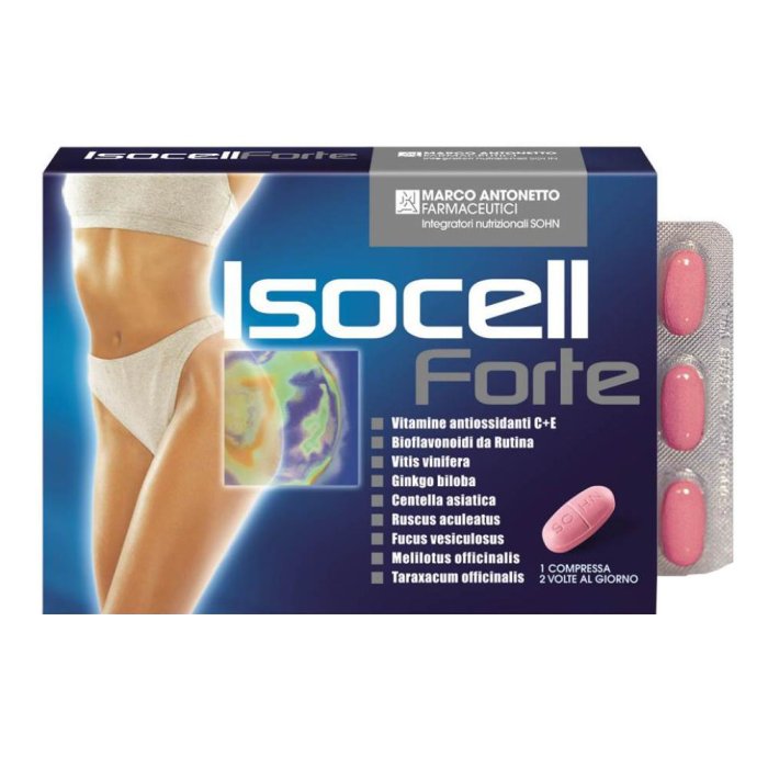 Isocell Forte 40 Compresse Cellulite e Gambe Pesanti