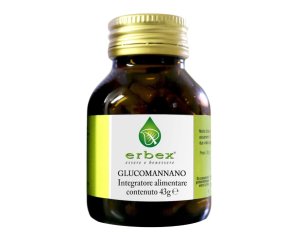 Erbex Glucomannano Integratore Alimentare 100 Capsule 430 mg