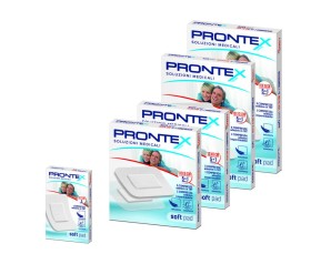 Safety Garza Prontex Soft Pad Compressa 5x7 Cm 5 Pezzi
