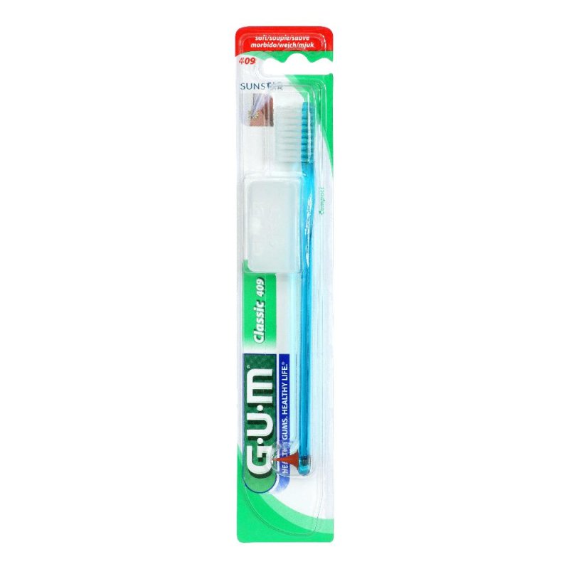 Sunstar Gum Classic 409 Compact Spazzolino Setole Morbide Sunstar Gum Classic 409 Compact Spazzolino Setole Morbide