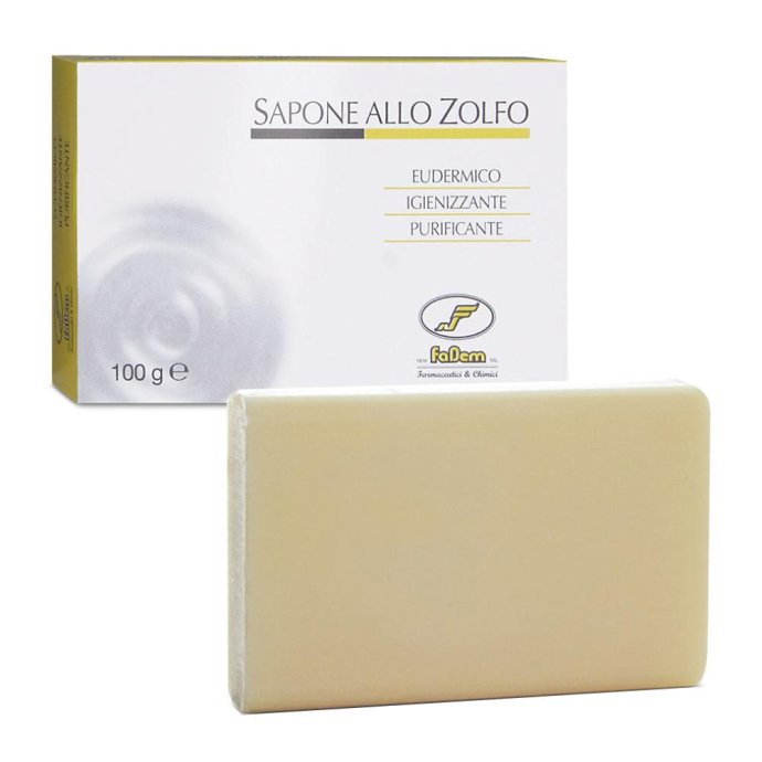 Sapone Zolfo Igienizzante Purificante a pH Acido 100 g Sapone Zolfo Igienizzante Purificante a pH Acido 100 g