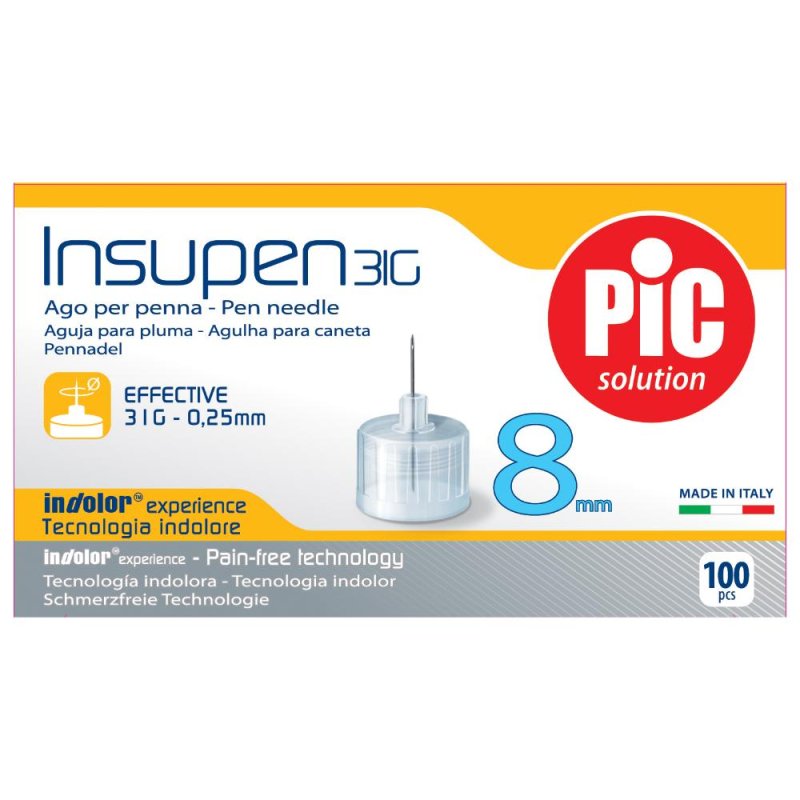 AGO INSUPEN 22990 31G 8MM 100PZ<