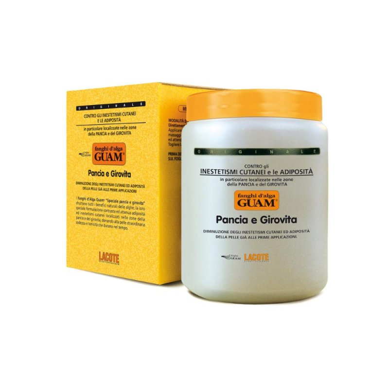 Guam Fanghi d'Alga Pancia e Girovita contro Cellulite e Adiposit&agrave; 1000g