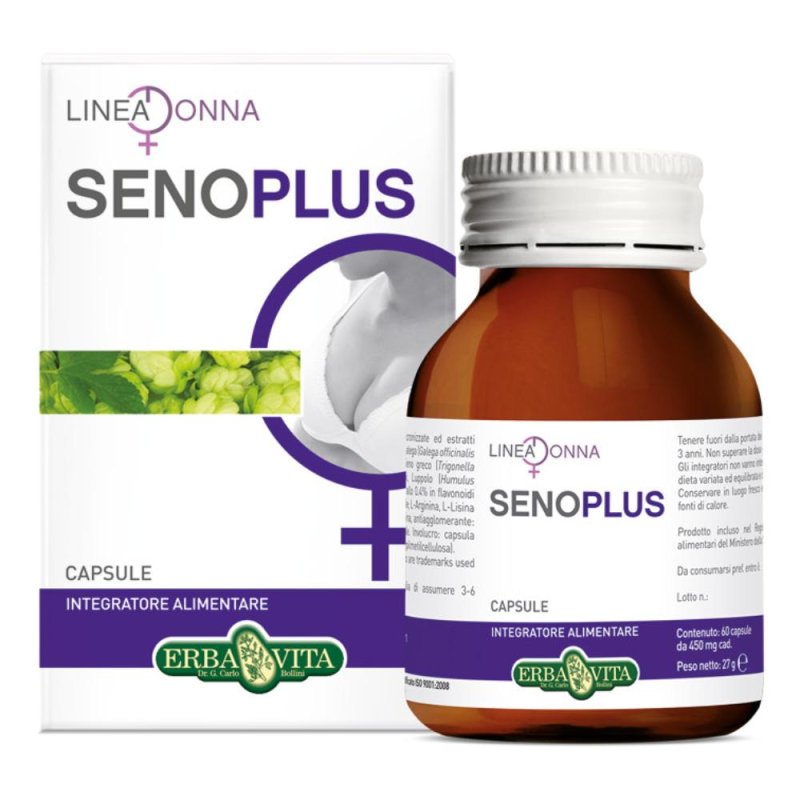 Erba Vita Seno Plus Integratore Alimentare 60 Capsule