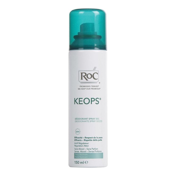RoC Deodoranti Keops Deodorante Spray Secco Senza Alcool 150 ml RoC Deodoranti Keops Deodorante Spray Secco Senza Alcool 150 ml