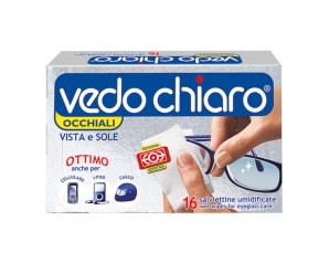 Sodalco Vedochiaro Salviette Per Occhiali 16 Pezzi