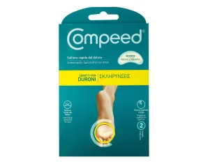 Compeed Cerotti Lenitivo per Duroni Pianta 2 Cerotti