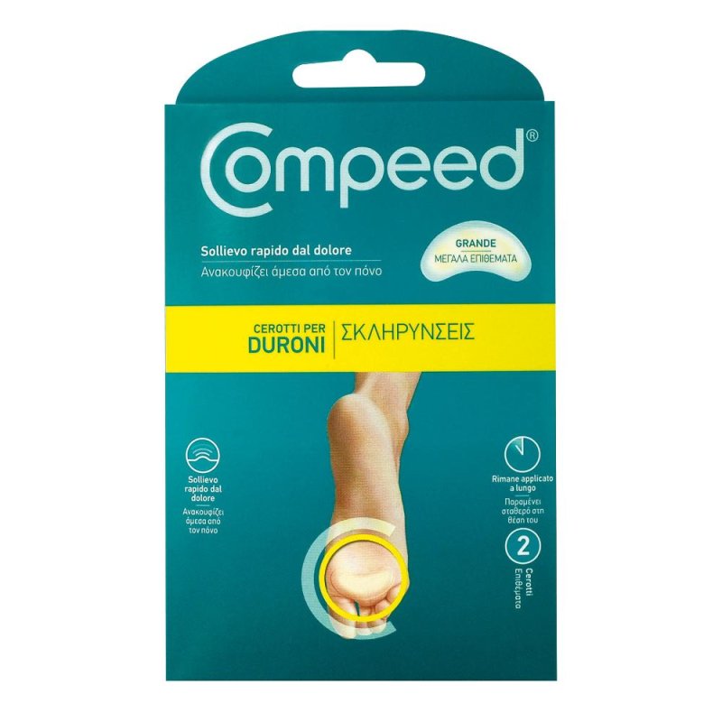 Compeed Cerotti Lenitivo per Duroni Pianta 2 Cerotti Compeed Cerotti Lenitivo per Duroni Pianta 2 Cerotti