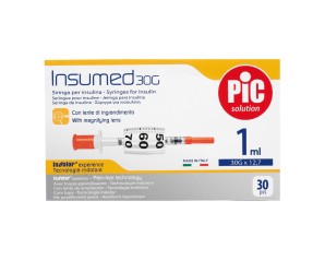 Artsana Pic Siringa Per Insulina Insumed 0.5 ml G 30x8mm 30 Pezzi