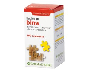 Farmaderbe Lievito Di Birra 200 Compresse