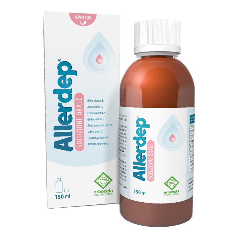 Allerdep sciroppo benessere delle vie respiratorie 150ml Allerdep sciroppo benessere delle vie respiratorie 150ml