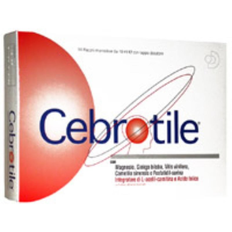 Cebrotile 14 flaconi integratore ricostituente Cebrotile 14 flaconi integratore ricostituente