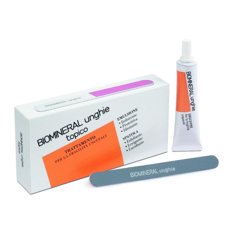 Biomineral Unghie Trattamento Topico Emulsione Unghie Deboli 20 ml Biomineral Unghie Trattamento Topico Emulsione Unghie Deboli 20 ml
