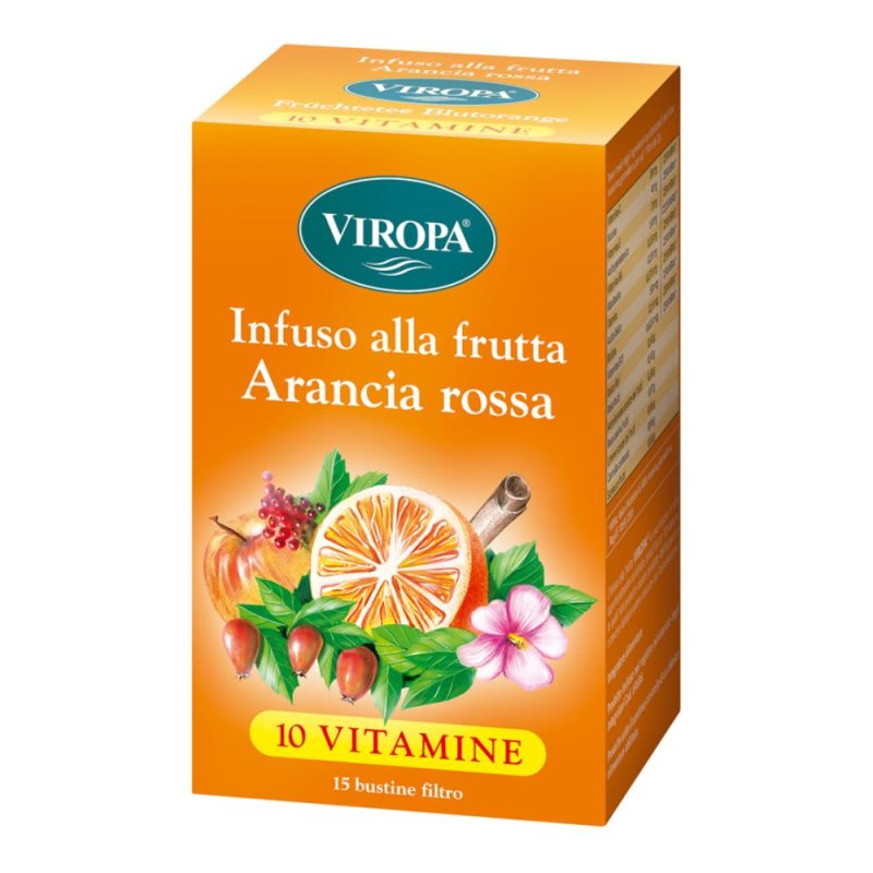 Viropa 10 Vit Arancia Rossa 15 bustine multivitaminiche Viropa 10 Vit Arancia Rossa 15 bustine multivitaminiche