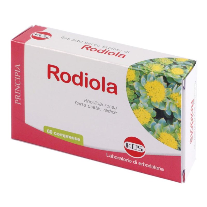 Kos Principia - Rodiola Integratore Alimentare, 60 Compresse Kos Principia - Rodiola Integratore Alimentare, 60 Compresse