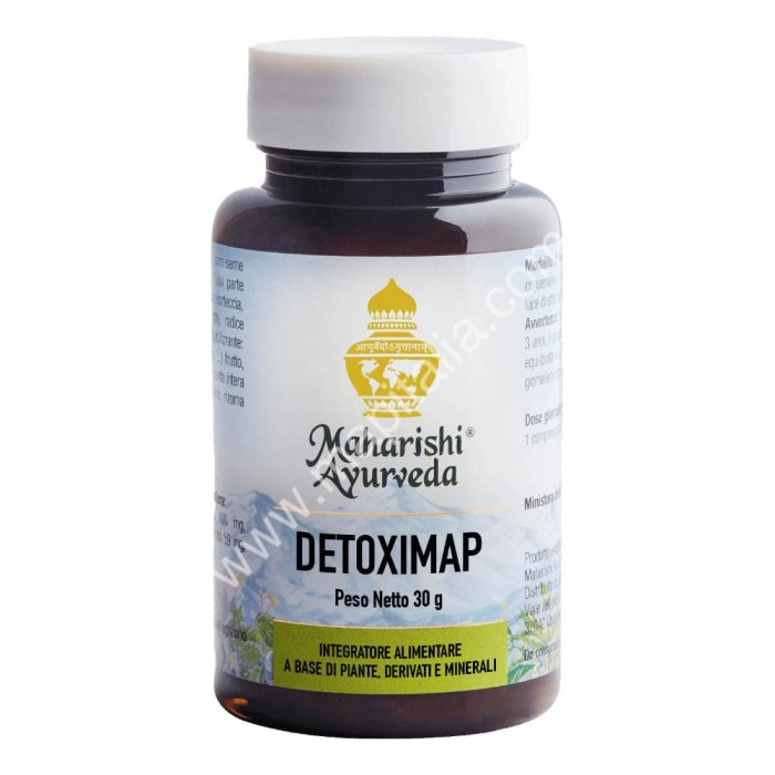 Detoximap Integratore Detox Depurativo per Fegato e Organismo 60 Compresse