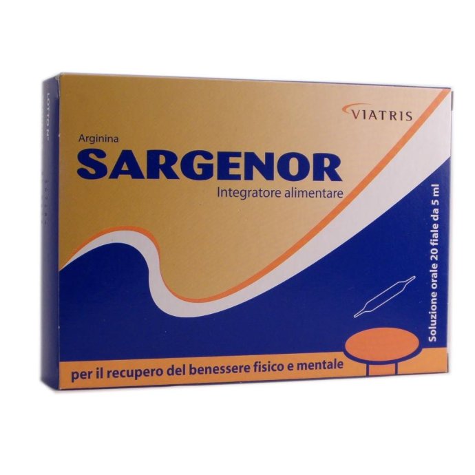 Meda Pharma Benessere Energia Sargenor Integratore 20 Flaconcini 5 ml Meda Pharma Benessere Energia Sargenor Integratore 20 Flaconcini 5 ml