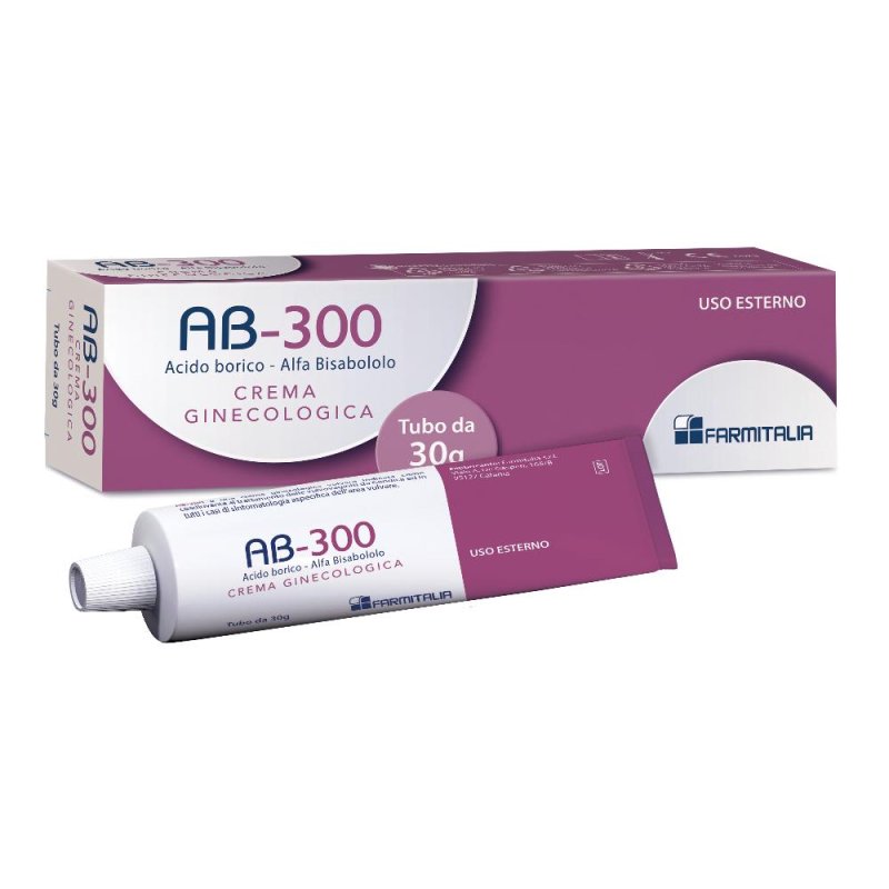 Farmitalia Dispositivi Medici AB-300 Crema Vaginale Lenitiva 30 g Farmitalia Dispositivi Medici AB-300 Crema Vaginale Lenitiva 30 g