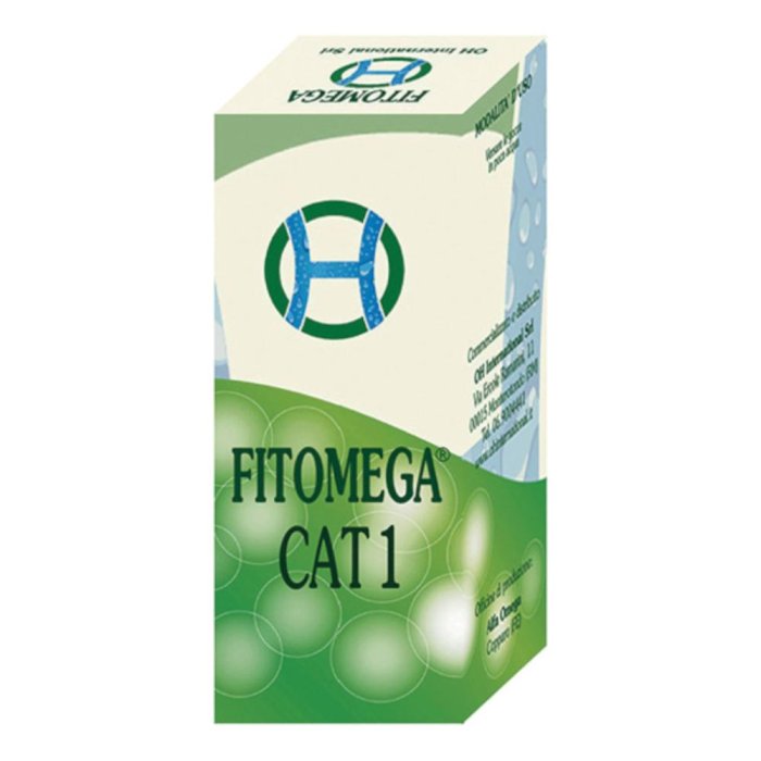 Fitomega CAT 01 50 ml gocce - integratore fitoterapico linea Fitomega CAT Fitomega CAT 01 50 ml gocce - integratore fitoterapico linea Fitomega CAT