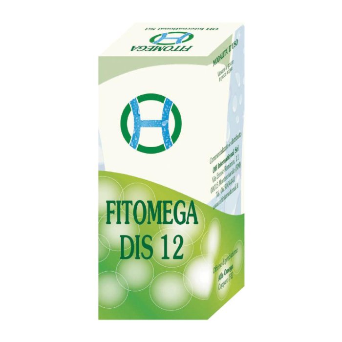Fitomega DIS 12 gocce 50 ml - integratore fitoterapico drenante e depurativo Fitomega DIS 12 gocce 50 ml - integratore fitoterapico drenante e depurativo