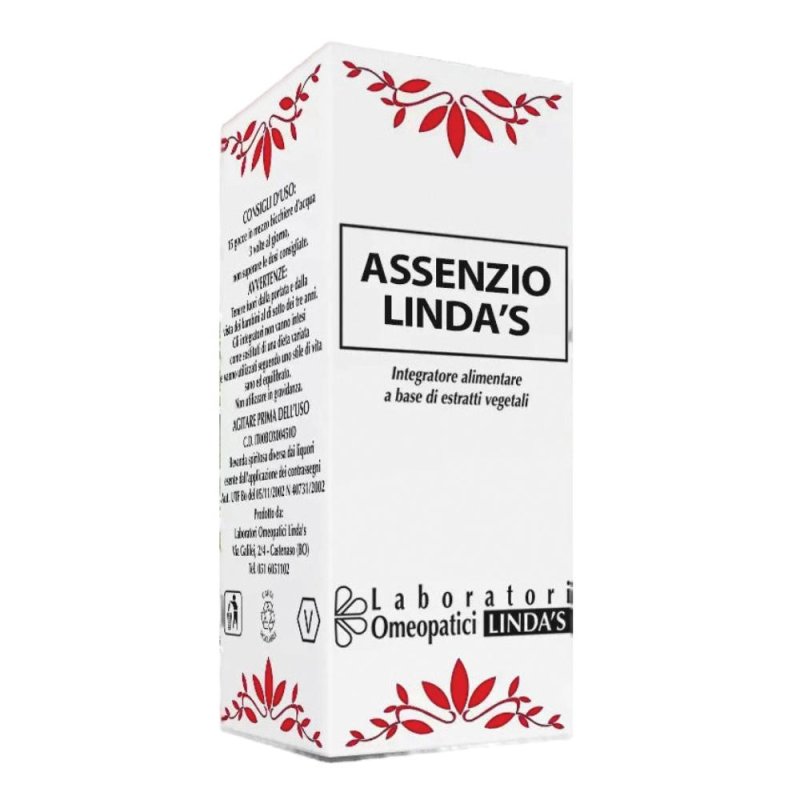 Assenzio gocce Lindas 30 ml - integratore erboristico a base di assenzio Assenzio gocce Lindas 30 ml - integratore erboristico a base di assenzio