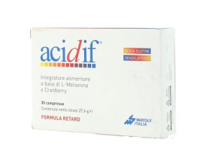 Bioheath Italia  Apparato Urinario Acidif Integratore 30 Compresse