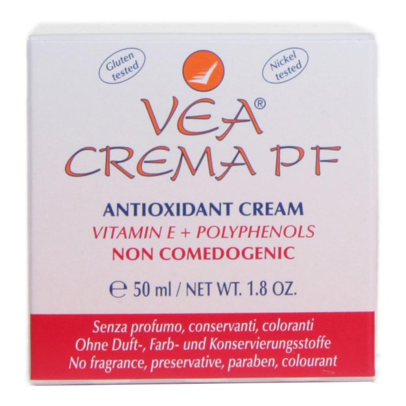Vea Crema PF Antiossidante con Vitamina E e Polifenoli Viso 50 ml Vea Crema PF Antiossidante con Vitamina E e Polifenoli Viso 50 ml