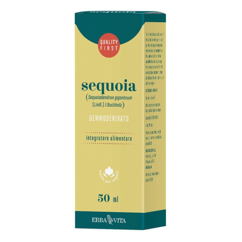 Gemmoderivato Sequoia 50 ml EBV - gemmoderivato di sequoia per tonico generale Gemmoderivato Sequoia 50 ml EBV - gemmoderivato di sequoia per tonico generale