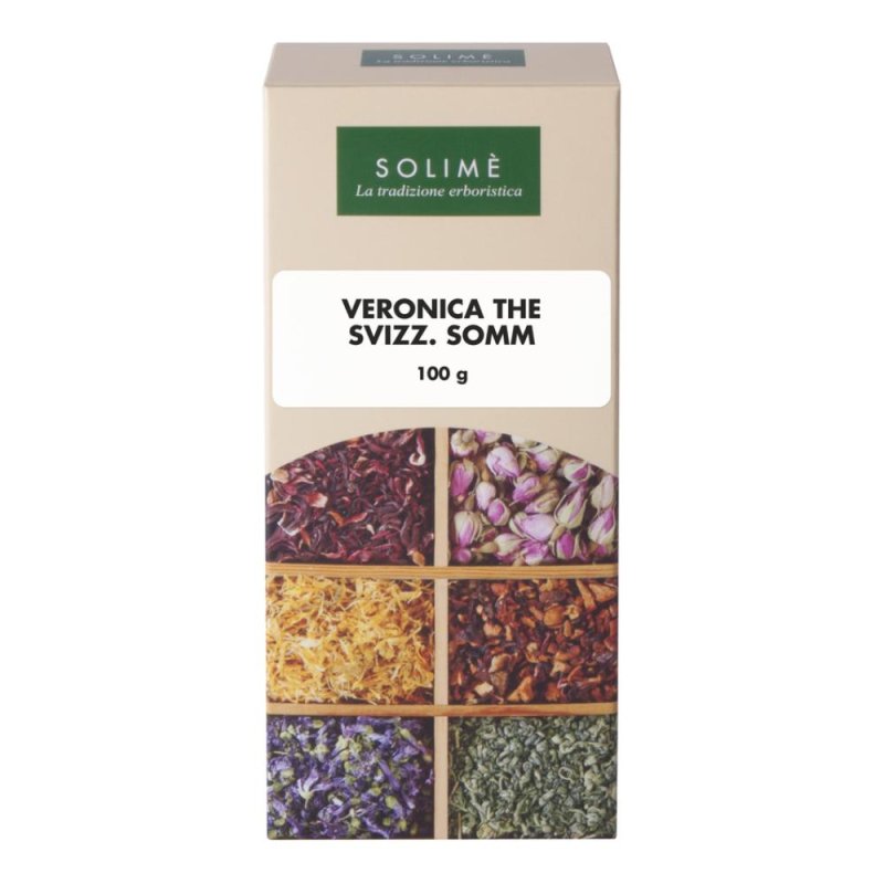 Veronica Sommit&agrave; 100 g &ndash; Tisana di Veronica Officinalis Essiccata per Infusi Erboristici