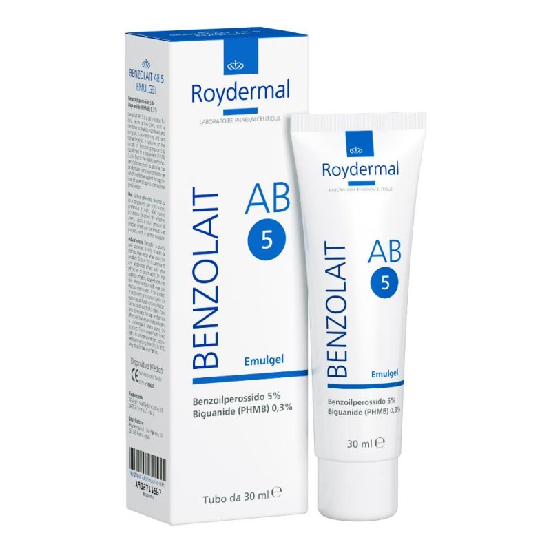 Benzolait 5 emulgel per pelli a tendenza acneica 40 ml Benzolait 5 emulgel per pelli a tendenza acneica 40 ml