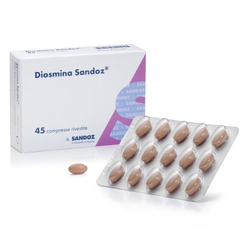 Diosmina Sandoz Integratore Alimentare 45 Compresse Rivestite
