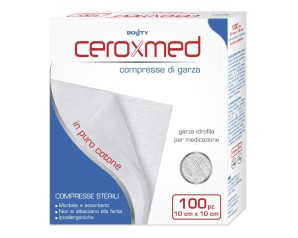 Bouty Garza Idrofila Ceroxmed 10x10cm 100 Pezzi