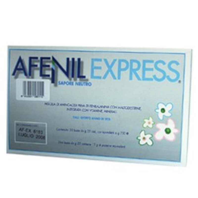 Afenil Express Neutro 30 Buste 25 G Afenil Express Neutro 30 Buste 25 G