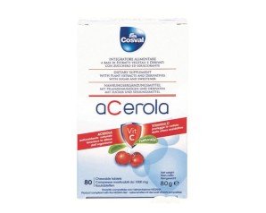 Acerola integratore alimentare 80 tavolette  
