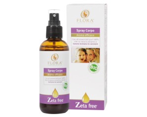 Flora Zeta Free - Spray Corpo Aroma Efficace Anti Zanzare 100 ml