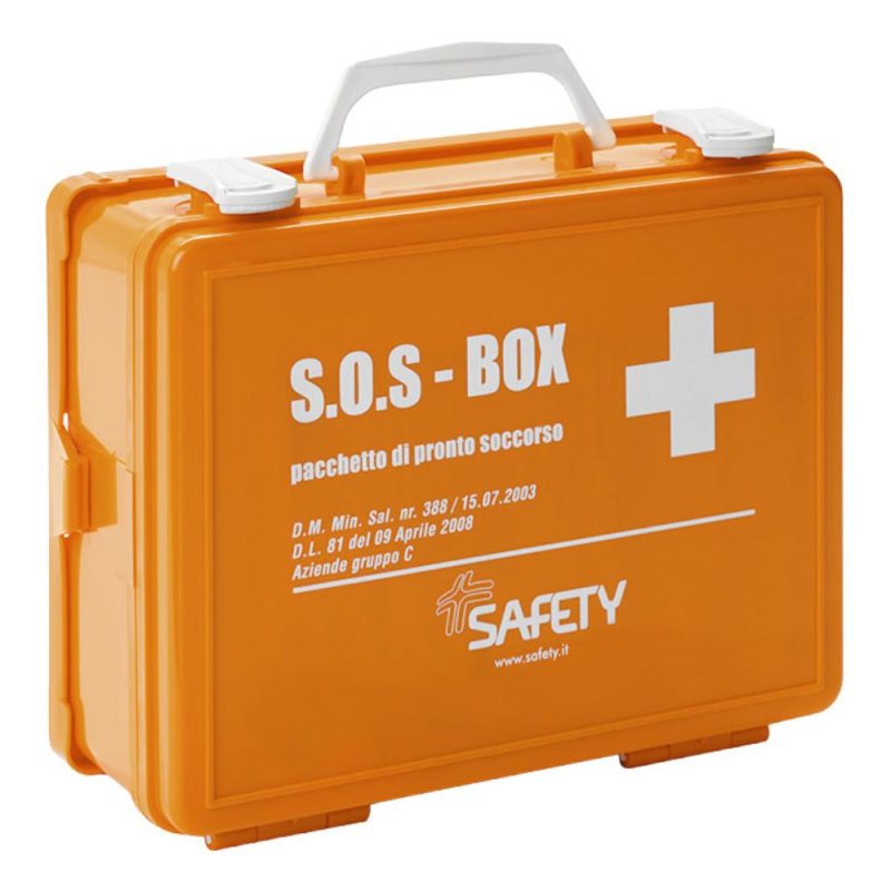 Safety Cassetta Pronto Soccorso Plastica Vuota Tipo C