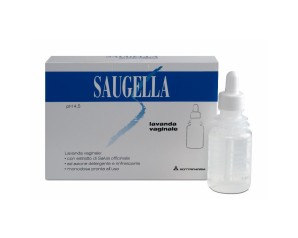 Saugella  Dispositivi Medici Attiva Lavanda Vaginale 4 Flaconi da 140 ml