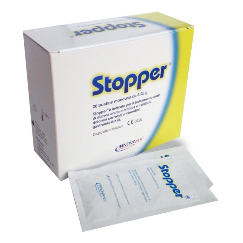 Innovares Stopper Granulare Da Disperdere In Acqua 20 Bustine Innovares Stopper Granulare Da Disperdere In Acqua 20 Bustine