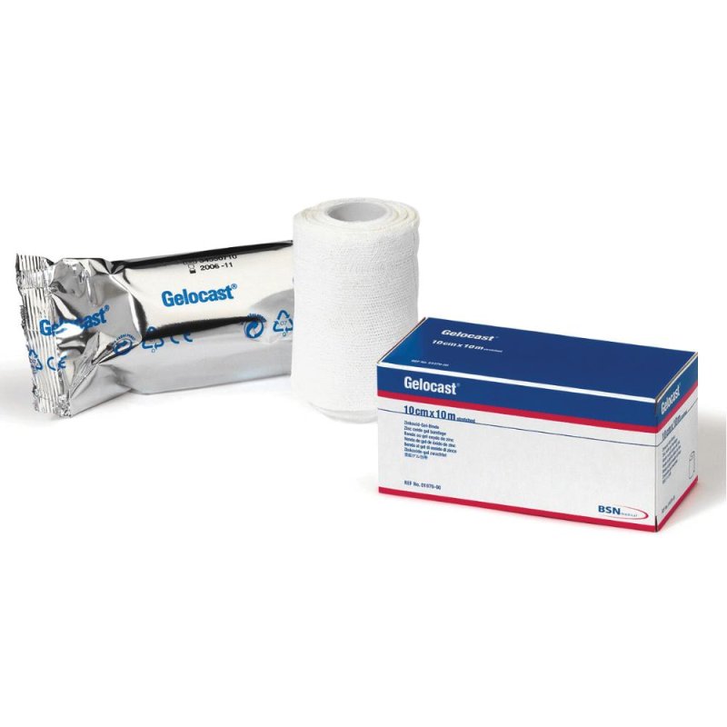 BSN Medical Gelocast Benda in Garza non Elastica all'Ossido di Zinco 1m x 10cm