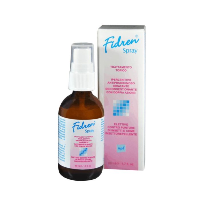 Fidren spray 50 ml &ndash; trattamento topico antipruriginoso e insettorepellente