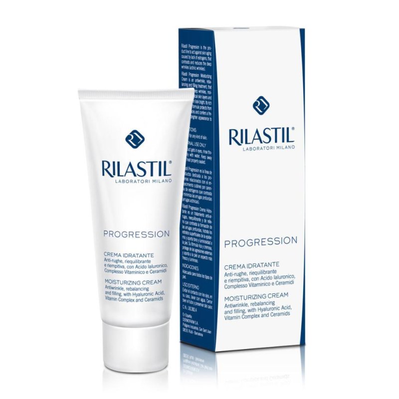 Rilastil  Progression Crema Idratante Anti-Rughe Riequilibrante 50 ml