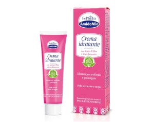 EuPhidra AmidoMio Linea Pelle Delicata Crema Idratante Amido di Riso 50 ml