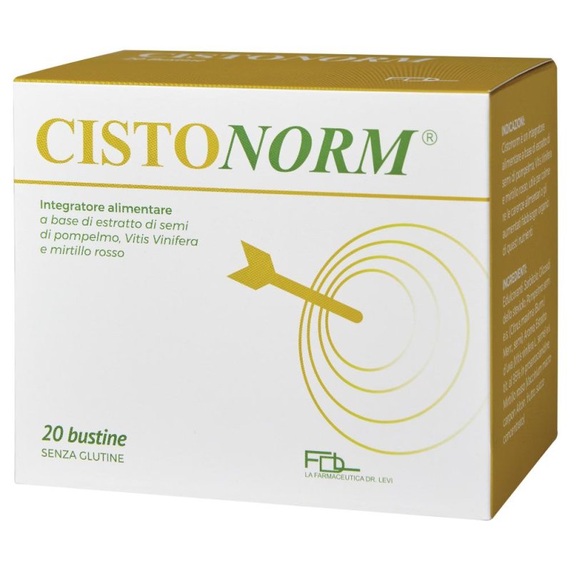 La Farmaceutica Dr Levi Claudi Cistonorm 20 Bustine La Farmaceutica Dr Levi Claudi Cistonorm 20 Bustine