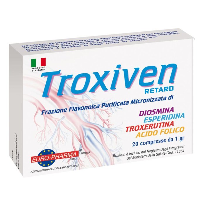 Euro-pharma Troxiven 20 Compresse