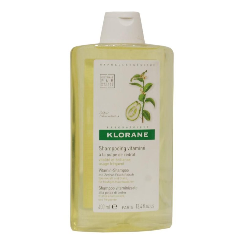 Klorane Polpa di Cedro Riequilibrante Seboregolatore Shampoo 400ml Klorane Polpa di Cedro Riequilibrante Seboregolatore Shampoo 400ml