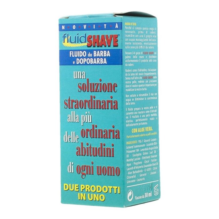 Fluidshave con Aloe Vera 30 ml – Fluido Dopobarba Lenitivo e Idratante per Uomo Fluidshave con Aloe Vera 30 ml – Fluido Dopobarba Lenitivo e Idratante per Uomo
