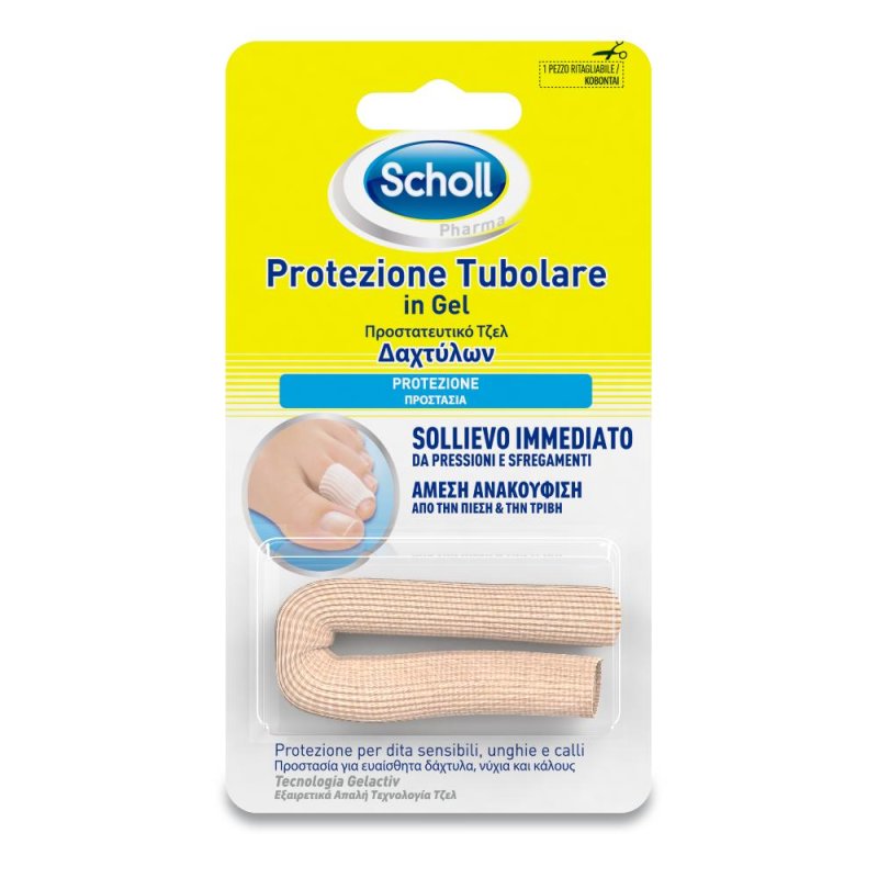 Scholl  Calli e Durezze Trattamento Dolore 1 Protezione tubolare in Gel