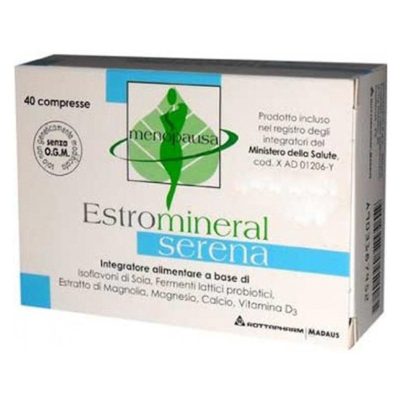 Estromineral Serena Integratore Alimentare 40 Compresse Estromineral Serena Integratore Alimentare 40 Compresse