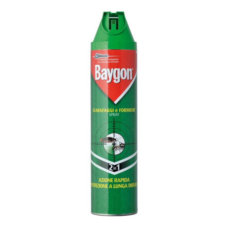 Baygon Scarafaggi Formiche Spray 400 ml Baygon Scarafaggi Formiche Spray 400 ml