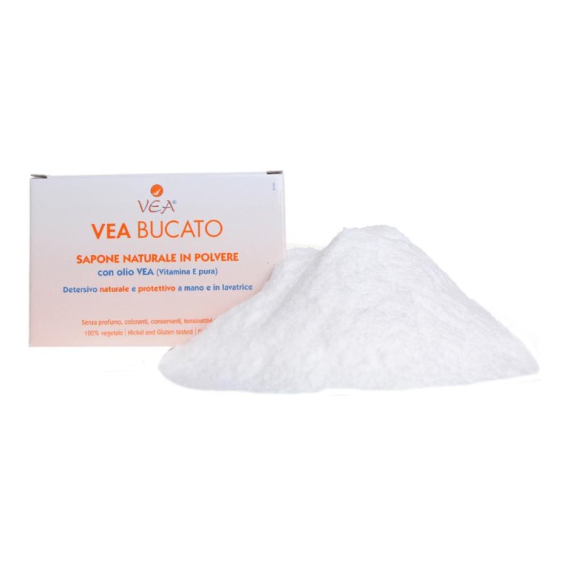 Vea Bucato Sapone Naturale in Polvere a Mano e in Lavatrice 500g Vea Bucato Sapone Naturale in Polvere a Mano e in Lavatrice 500g